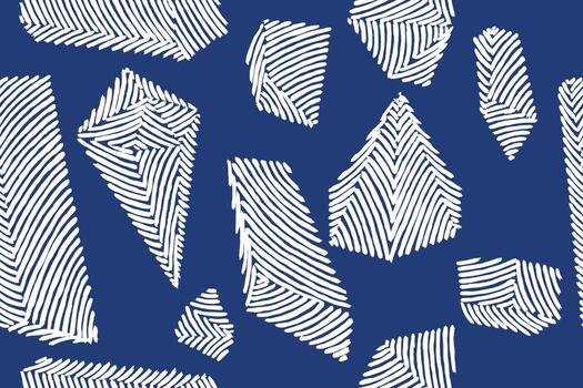 sin costura mano dibujado resumen modelo con irregular geométrico formas y orgánico línea texturas moderno mínimo diseño inspirado por japonés arte y natural ritmo. vector