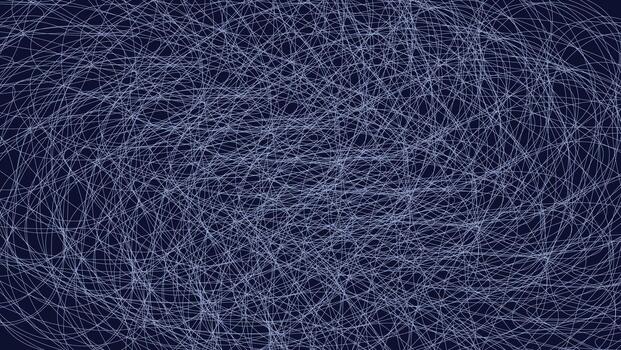 resumen azul red líneas conectado nodos digital antecedentes - moderno tecnología datos visualización textura vector