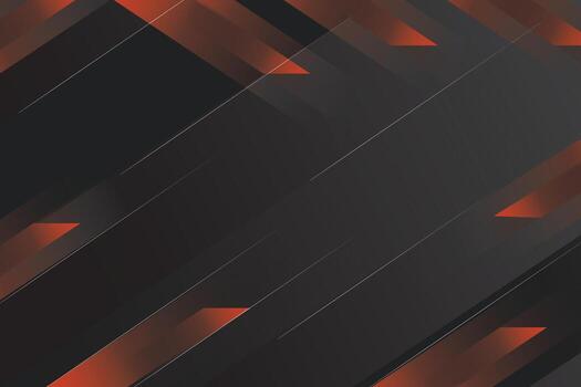 abstract black and red lines on a black background vector