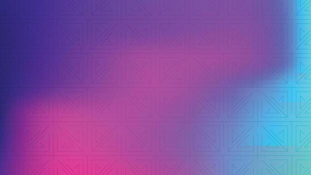 Geometric pattern with purple blue gradient abstract vector