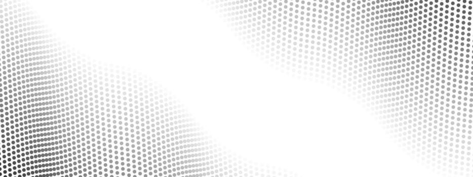 afligido trama de semitonos fondo con suave desvanecimiento modelo. arenoso monocromo textura, arena ruido superficie, y píxel degradado impresión para moderno gráfico proyectos vector