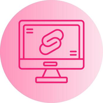 Svelte Reactive Component Icon Gradient Two Tone Circle vector