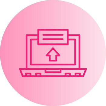 Apply Now Button Graphic Gradient Two Tone Circle vector