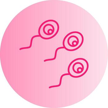 Clostridium tetani Tetanus Toxin Producer Gradient Two Tone Circle vector