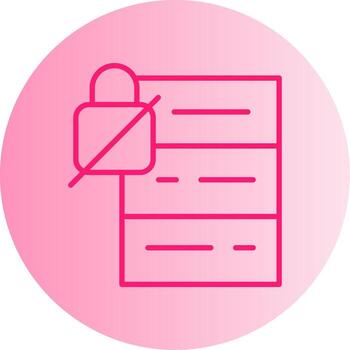 Deadlock Detected in Process Gradient Two Tone Circle vector