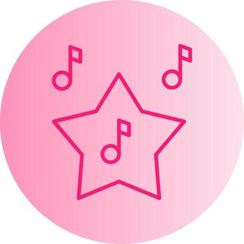 Adjustable Game Settings Menu Gradient Two Tone Circle vector