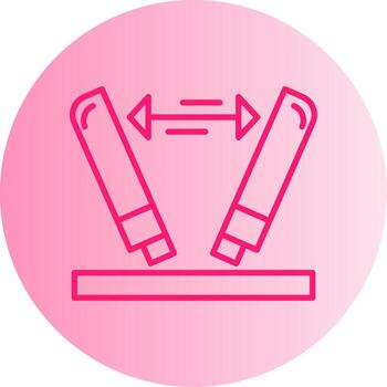 Payload Too Large Error Gradient Two Tone Circle vector