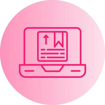 Parcel Fast Build Tool Gradient Two Tone Circle vector