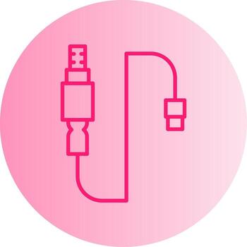 Engine Oxygen Sensor Gradient Two Tone Circle vector