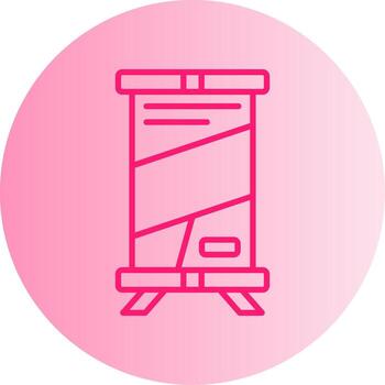 Rollup Module Builder Gradient Two Tone Circle vector