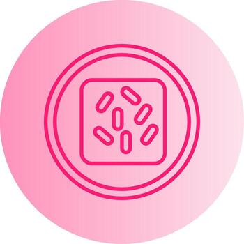 Mycobacterium avium Opportunistic Mycobacteria Gradient Two Tone Circle vector