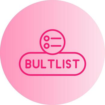 bala lista palanca botón degradado dos tono circulo vector