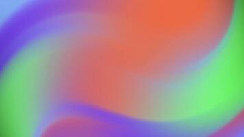 abstracts vibrerande lutning maska bakgrund animering terar slät Färg övergångar och vätska abstrakt former video
