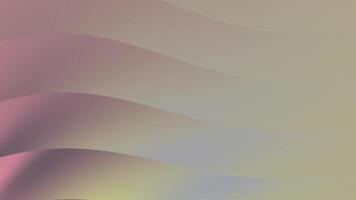 pássaros bagas suave ondas fundo animação dentro pastel cores fornece uma gentil, calmante, e visualmente atraente pano de fundo video