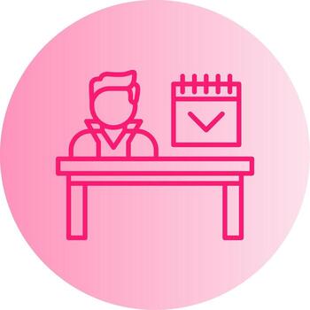 Final Submission DeadGlyph Gradient Dual Tone Circle vector