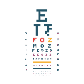 olho gráfico teste carta reconhecimento desafio png