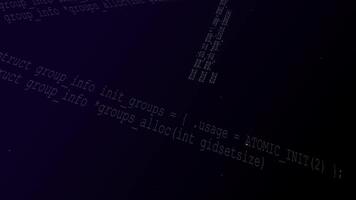 uma computador tela com uma grupo do texto em isto video