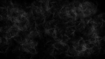 Psychedelic Smoke Texture Loop on Black Background or Mysterious Abstract Fog Overlay Motion Background video