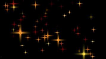 abstrakt blinkande stjärnor animering flimmer glittrande partiklar rörelse bakgrund slinga video