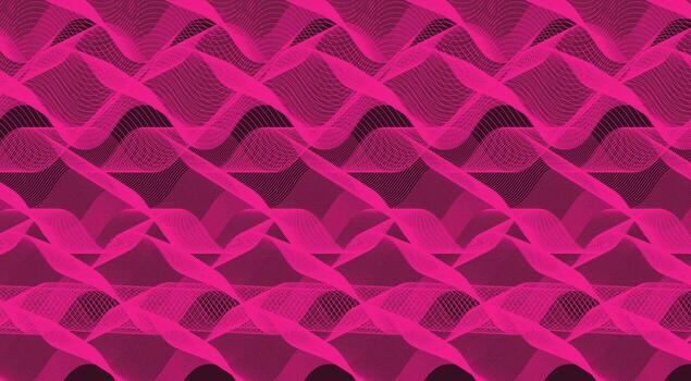 Blend Wavy Lines Curved Smooth Background Pink Abstract Design Illustration vector