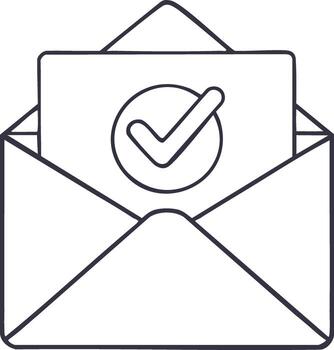 Secure Your Success with Email Confirmation vector