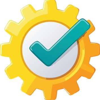 Optimize Success with Efficient Processes vector