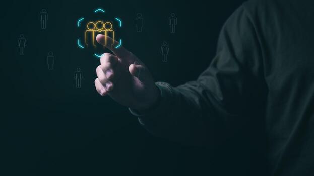 Recruiting and managing human resources with modern technology and innovation to align tasks and drive organizational success photo