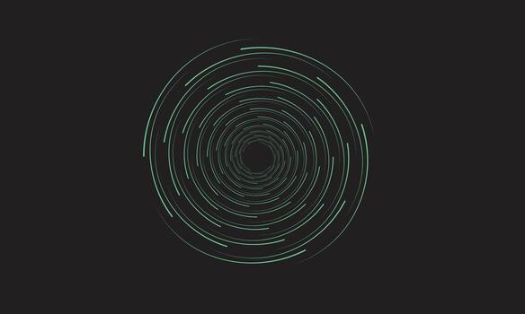 Minimal Abstract Line Art Pattern vector