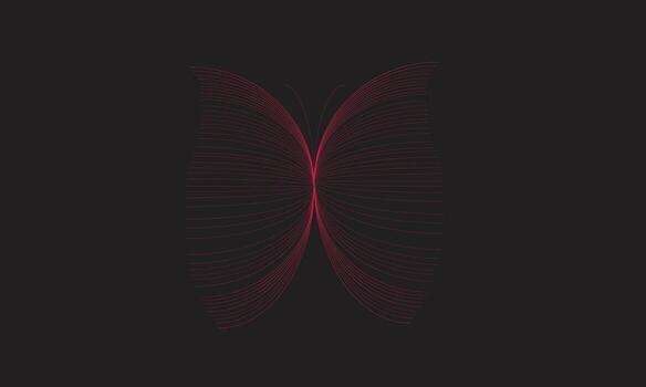 Elegant Butterfly Pattern Background vector