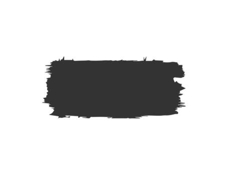 Gray Brush Stroke Rectangle. Abstract Background for Design, Art, Branding and Creative Projects. vector