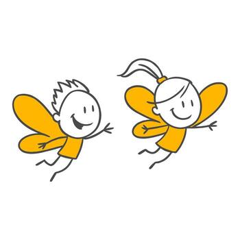 Sincere Conversation and Sharing of Ideas Between Two Friends. The joy of spending time together and bonding is reflected. vector