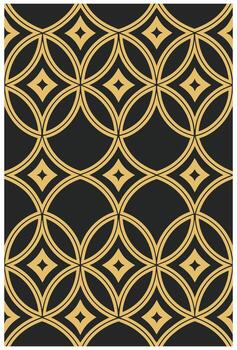 a black and gold geometric pattern. Colorful Abstract Pattern. vector