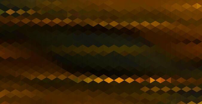 oscuro oro resumen geométrico antecedentes con diamante mosaico modelo vector