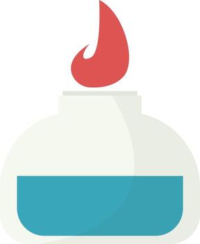 Science Lab Element Isolated on White Background vector