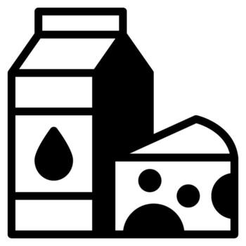 Dairy milk Solid vector