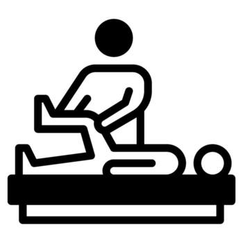 Physical Therapy Solid vector