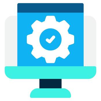 icono de desarrollo web vector