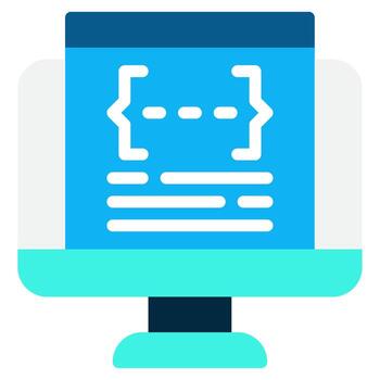 programación idiomas icono conjunto vector