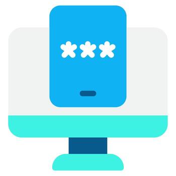 Two Factor Authentication Icon vector