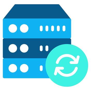 Data Backup Icon vector