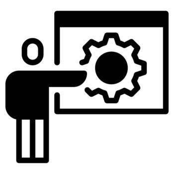 eso formación sólido vector