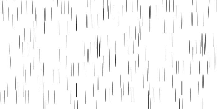 Dense pattern of short vertical lines isolated on transparent background png