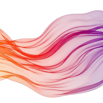 abstrato fluindo gradiente onda isolado em transparente fundo para apresentação png