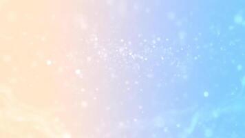 pastello pendenza particelle astratto liscio flusso ciclo continuo 4k video