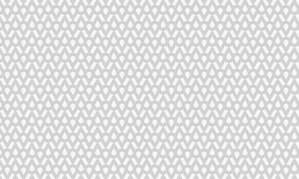 Geometric Raindrop Pattern Design with Monochromatic Color vector