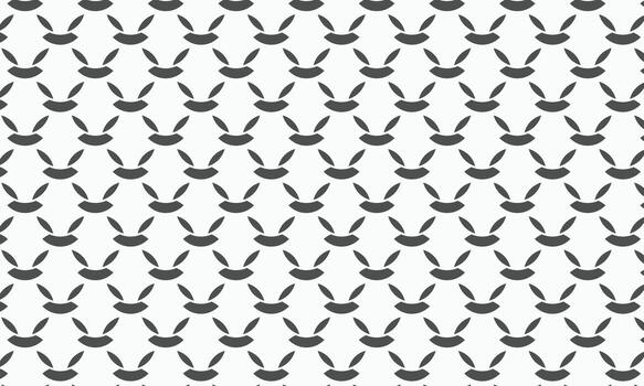 bunny pattern design background vector