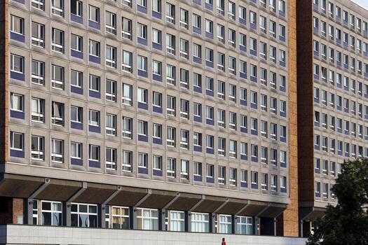 Rathaus passagen Building Stands Prominently in Berlins Mitte District photo