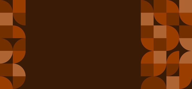 Background autumn material wallpaper, tiles, blocks, blocks, textures of brick, brick, mottled, with geometric shapes overlapping rounded brown coffe . Can be used for advertisingeting, presentation. vector