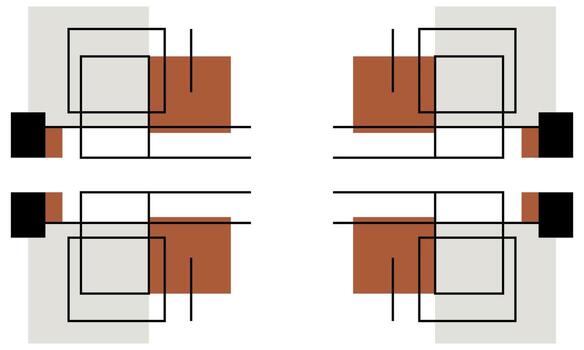 sutil diseño elementos en un suave mínimo antecedentes vector