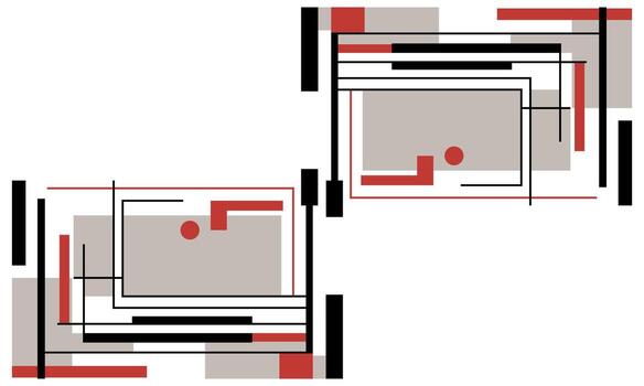 Soft Gradient Background with Flowing Abstract Forms vector